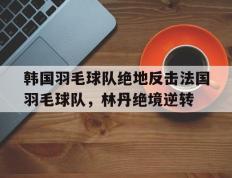 开云官网-关于韩国羽毛球队绝地反击法国羽毛球队，林丹绝境逆转的信息