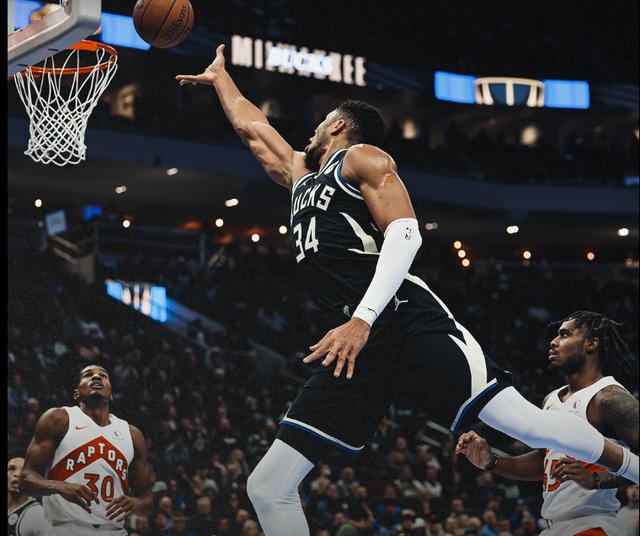 开云体育入口-雄鹿面对猛龙，试图阻挡对方连胜